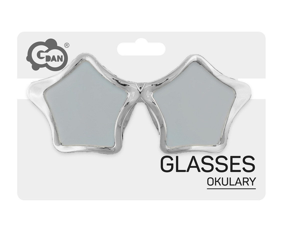 "Silver stars" glasses